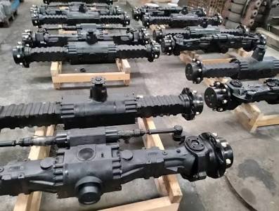 Ejes en inventario